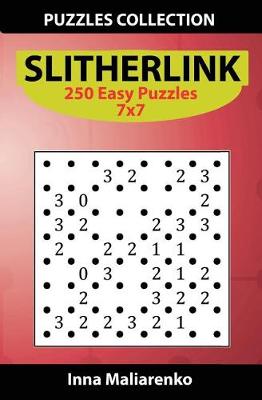 Book cover for Slitherlink - 250 Easy Puzzles 7x7