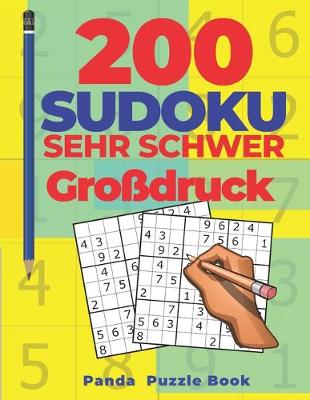 Book cover for 200 Sudoku Sehr Schwer Großdruck