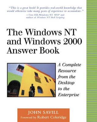 Book cover for The Windows NT and Windows 2000 Answer Book