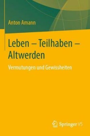 Cover of Leben - Teilhaben - Altwerden