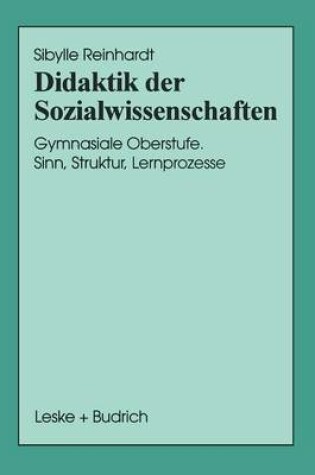 Cover of Didaktik der Sozialwissenschaften