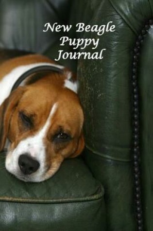 Cover of New Beagle Puppy Journal