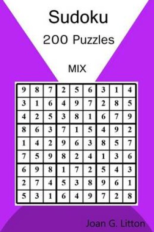 Cover of Sudoku 200 Puzzles MIX