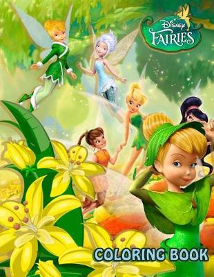 Book cover for Disney Fairies Coloring Book