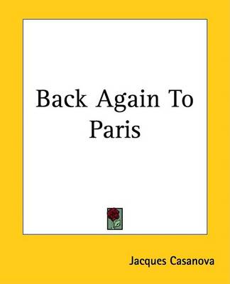 Book cover for Back Again to Paris
