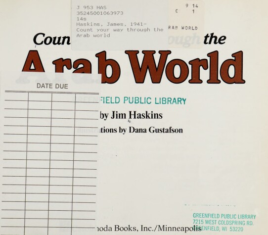 Cover of Count Your Way through the Arab World