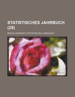 Book cover for Statistisches Jahrbuch (29)