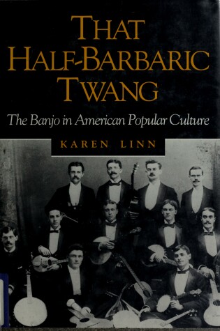 Cover of That Half-Barbaric Twang CB