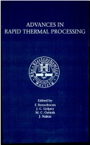 Cover of Advances in Rapid Thermal Processing