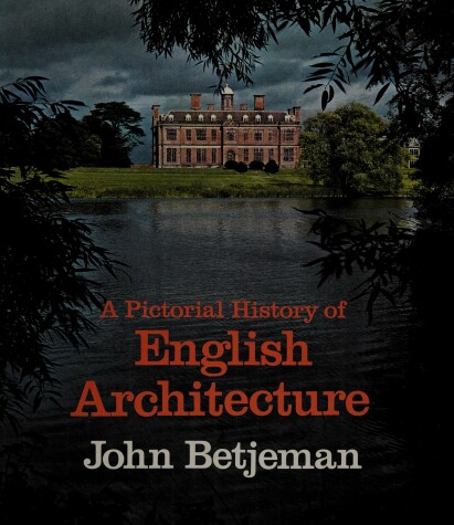 Book cover for Pictorial History of English Architecture