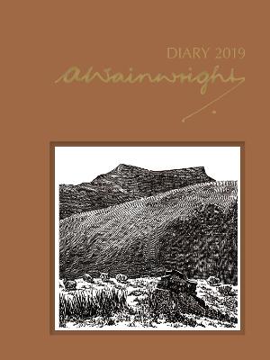 Book cover for A. Wainwright Pocket Diary 2019