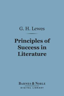 Book cover for Principles of Success in Literature (Barnes & Noble Digital Library)
