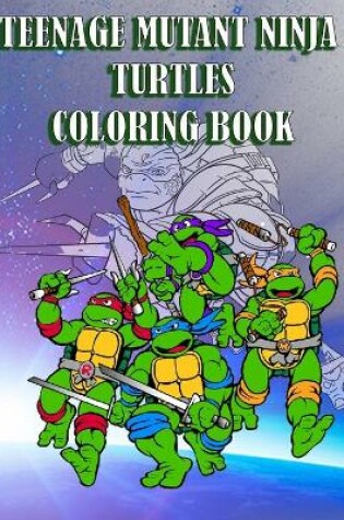 Cover of NINJA TURTLES coloring book