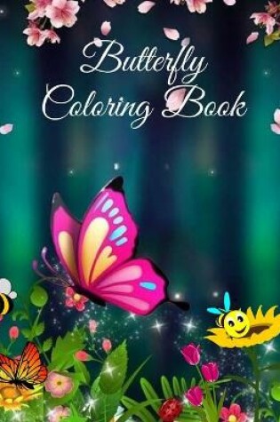 Cover of Butterfly Coloring Book