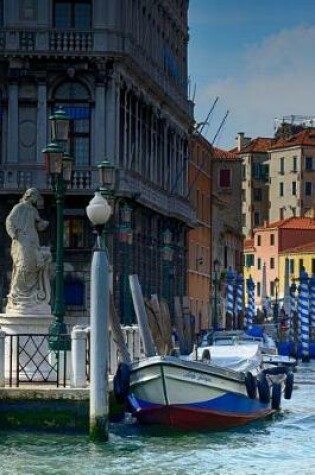 Cover of View of a Canal in Venice Italy Travel Journal