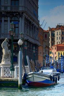 Book cover for View of a Canal in Venice Italy Travel Journal