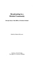 Book cover for Broadcasting in a Divided Community