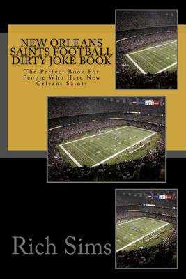 Cover of New Orleans Saints Football Dirty Joke Book