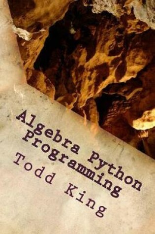 Cover of Algebra Python Programming