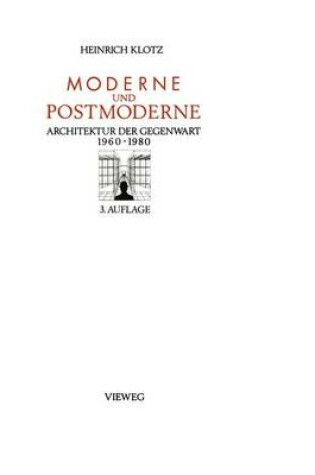 Cover of Moderne Und Postmoderne