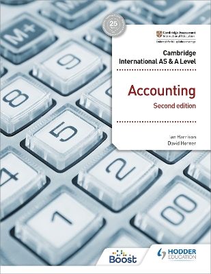 Book cover for Cambridge International AS and A Level Accounting Second Edition