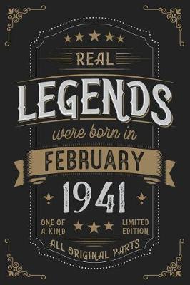 Book cover for Real Legendes were born in February 1941