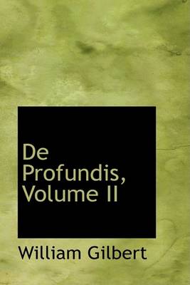 Book cover for de Profundis, Volume II