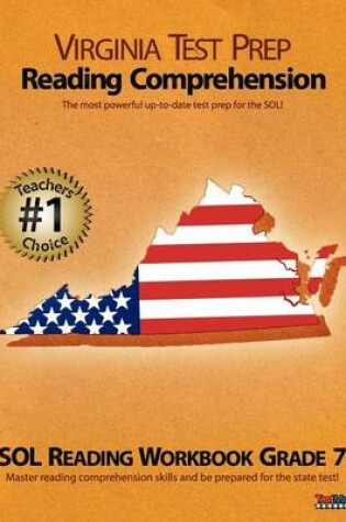 Cover of Virginia Test Prep Reading Comprehension Sol Reading Workbook Grade 7