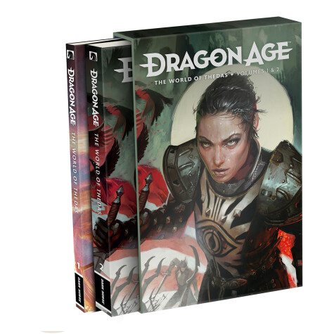 Book cover for Dragon Age: The World of Thedas Boxed Set