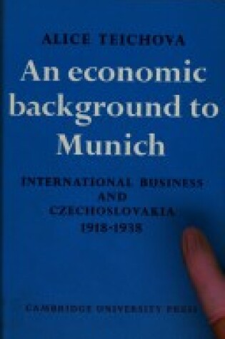 Cover of An Economic Background to Munich