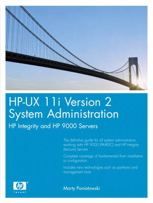 Book cover for HP-UX 11i Version 2 System Administration