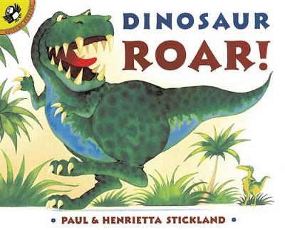 Book cover for Dinosaur Roar!