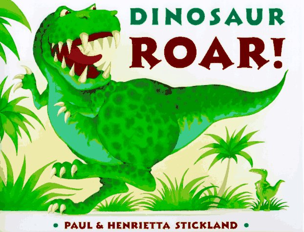 Book cover for Dinosaur Roar