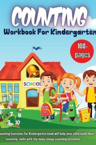 Cover of Counting Workbook For Kindergarten