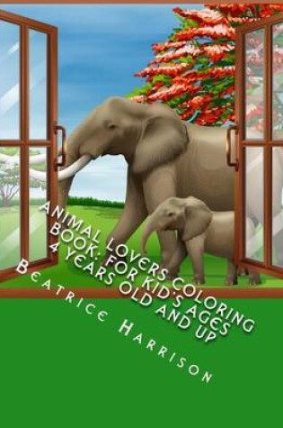 Cover of Animal Lovers Coloring Book