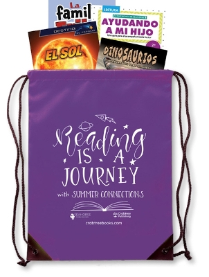 Book cover for Second Grade Platinum Spanish Summer Connections Backpack