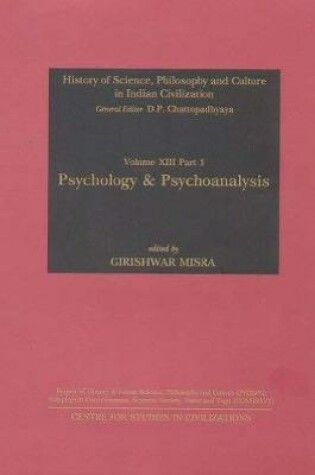 Cover of Psychology and Psychoanalysis