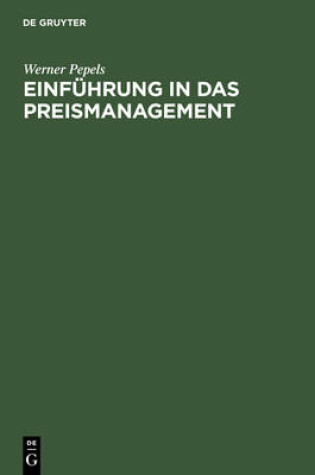 Cover of Einfuhrung in Das Preismanagement