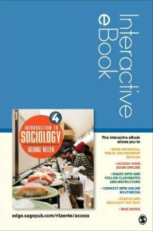 Cover of Introduction to Sociology Interactive eBook