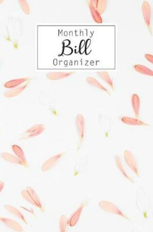 Cover of Monthly Bill Organizer