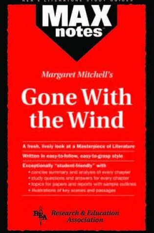 Cover of Gone with the Wind (Maxnotes Literature Guides)