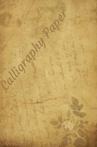 Cover of Calligraphy Paper