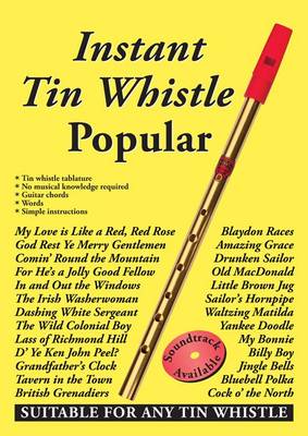 Book cover for Instant Tin Whistle - Popular Melodies