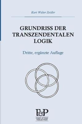 Book cover for Grundriss Der Transzendentalen Logik