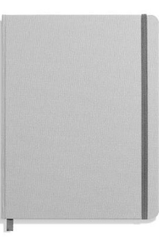 Cover of Shinola Journal, HardLinen, Ruled, Light Gray (7x9)