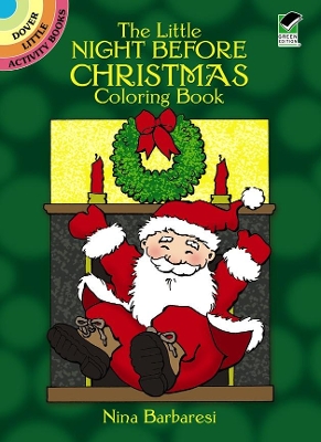 Book cover for The Little Night Before Christmas Coloring Book