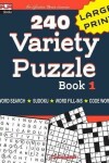 Book cover for 240 Variety Puzzle Book 1