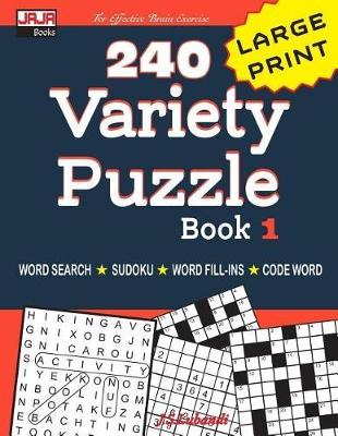 Book cover for 240 Variety Puzzle Book 1