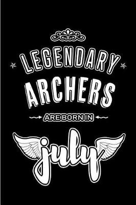 Book cover for Legendary Archers are born in July