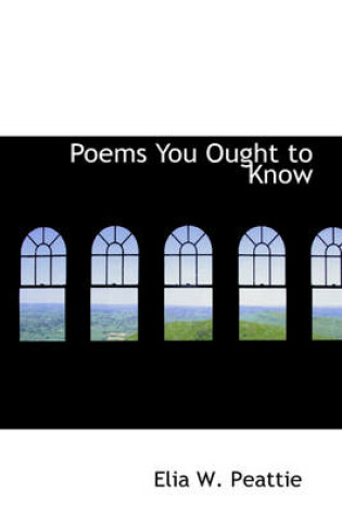 Cover of Poems You Ought to Know